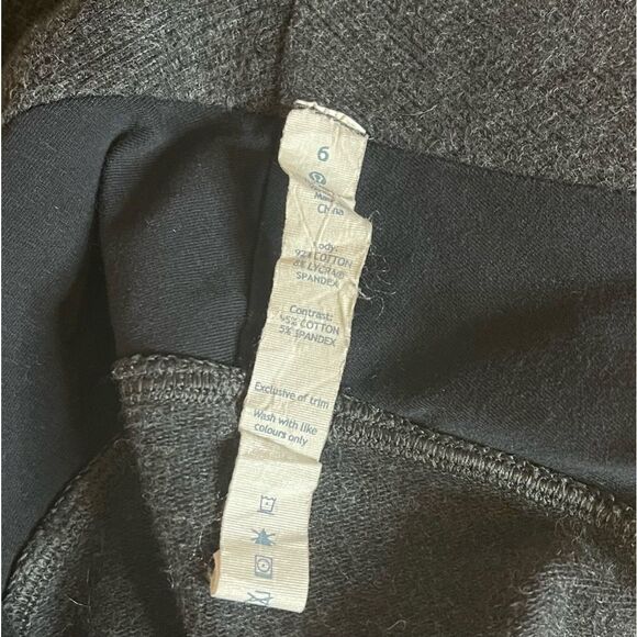 Lululemon women’s Gratitude Wrap French Terry Double Breasted Snap Front Jacket - Picture 10 of 10